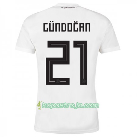 Billiga Fotbollströjor Tyskland Gundogan 21 VM 2018 Hemma tröja
